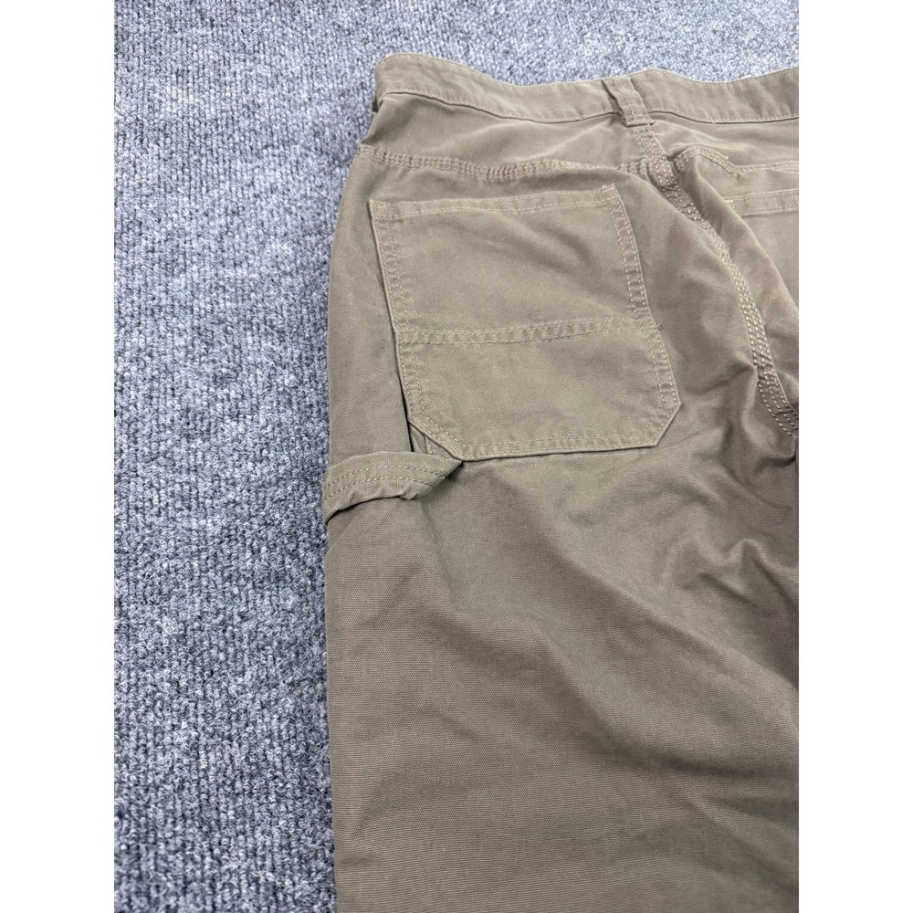 Ridgecut Toughwear Carpenter Pants Mens 30x32 Brown Canvas Utility Workwear - Picture 7 of 14